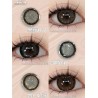 黑糖丸子 grey color contact len Dia:14.5mm 1 piece