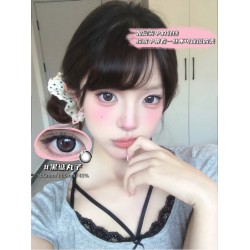 黑糖丸子 grey color contact len Dia:14.5mm 1 piece