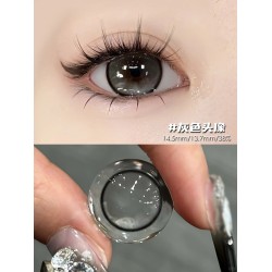 灰色头像 grey color contact len Dia:14.5mm 1piece