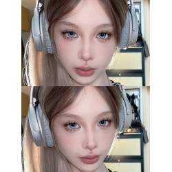 上分女孩 grey color contact lens dia 14.5mm 1piece