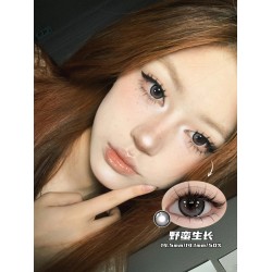 野蛮生长 grey color contact lens 14.5mm 1piece