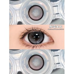 野蛮生长 grey color contact lens 14.5mm 1piece