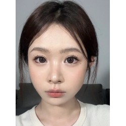 杏仁奶糖Almond Brown color contact lens DIA 14.5mm 1 piece