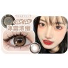 冰震溶缩 brown color contact lens 14.2mm 1 piece