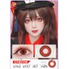 红月魔女红粉 cosplay red contact lens 14.0 daily 2pcs