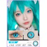 重云蓝 cosplay blue contact lens 14.0 daily 2pcs